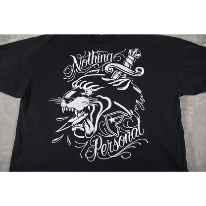 Famous Stars and Straps Shirt Mens 3XL Nothing Personal Panther Graphic Tee