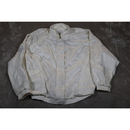 Vintage Nike Jacket Mens Medium Crinkle Windbreaker Athletic 90s