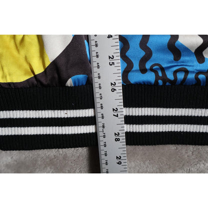 Disney Keith Haring Mickey Mouse Jacket Mens XL Bomber Diamond Supply Co Collabo