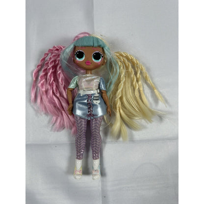 2019 Mga LOL Surprise OMG Candylicious Doll Pink, Teal Blue, Blonde Hair Used