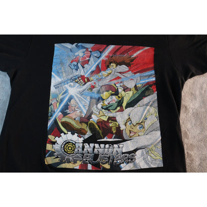 Cannon Busters Shirt Mens Small Anime Graphic Tee Netflix Cartoon Comic Book Ser