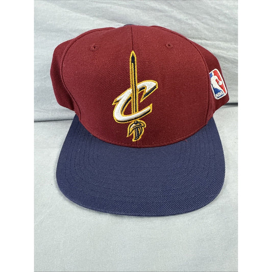 NBA Cleveland Cavaliers Maroon & Blue Mitchell and Ness Snapback Hat Cap