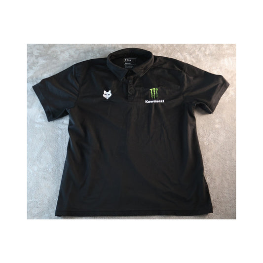 Fox Racing Shirt Mens Medium Monster Energy Motocross Racing Fox Powersports Tee