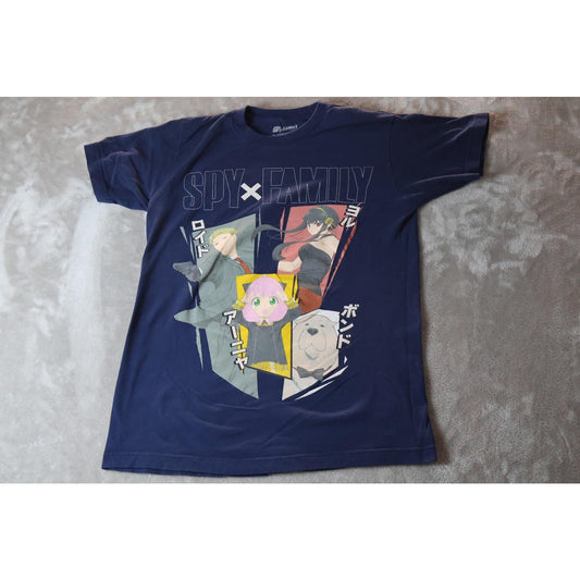 Spy x Family Shirt Mens Small Anime Crunchyroll Anya Loid Yor Bond Graphic Tee