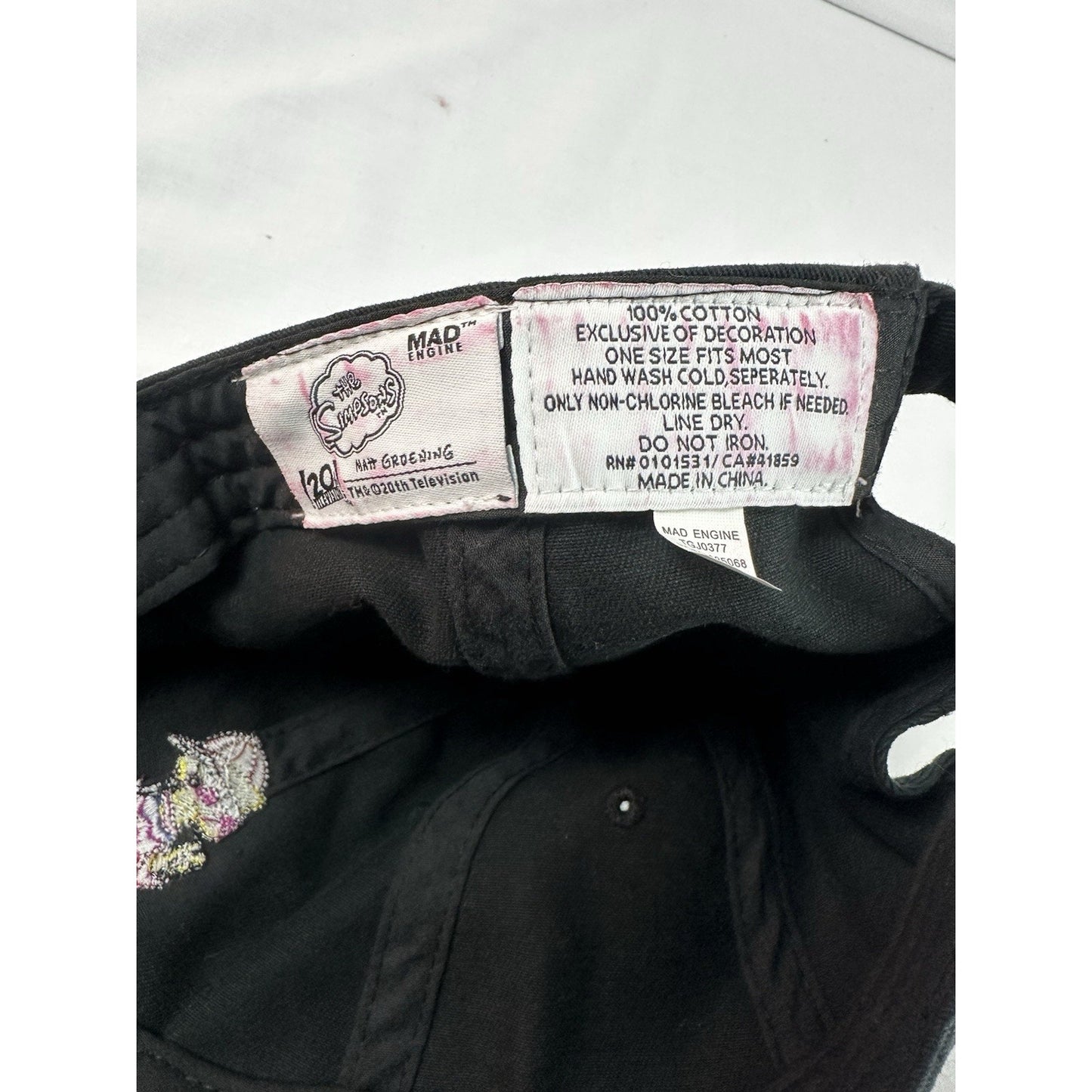 Mad Engine The Simpsons Lisa Simpson Embroidered Hat