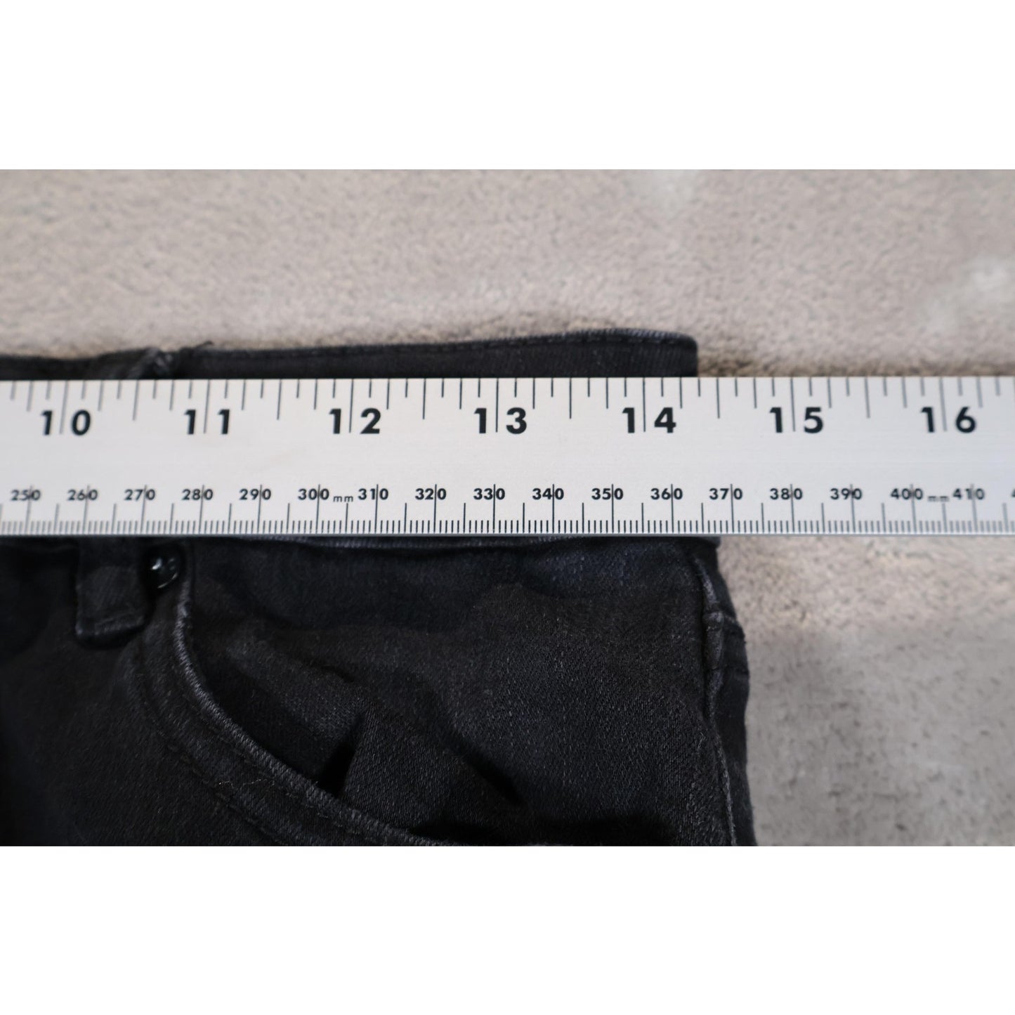 KanCan Jeans Womens 7 27 Black Distressed Ripped Denim Skinny Stretch KC5052BK