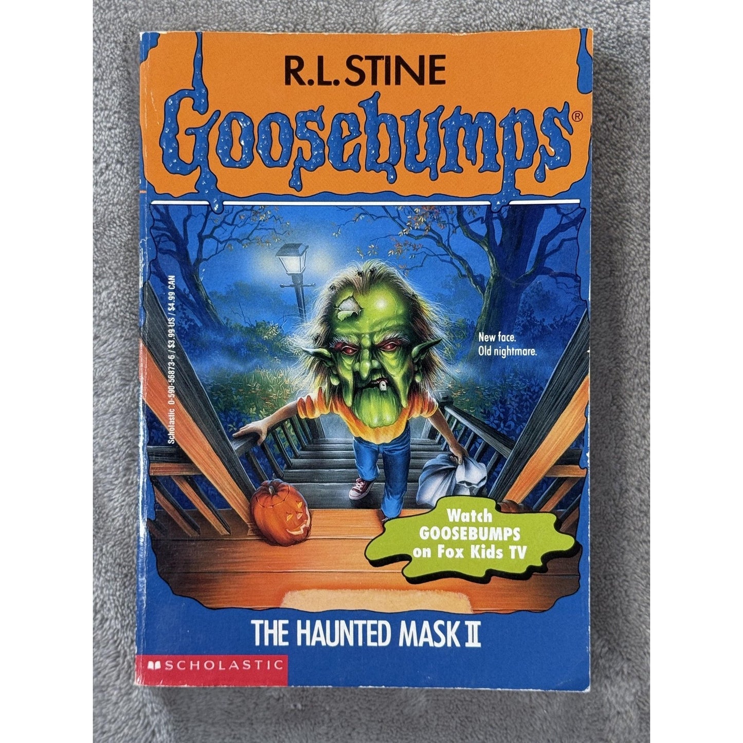 Vintage Goosebumps The Haunted Mask II R.L. Stine 1995 Paperback 1st Print