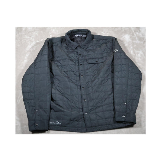 Eddie Bauer Jacket Mens XL Quilted Shirt Jacket Insulated AV MFG Excellence