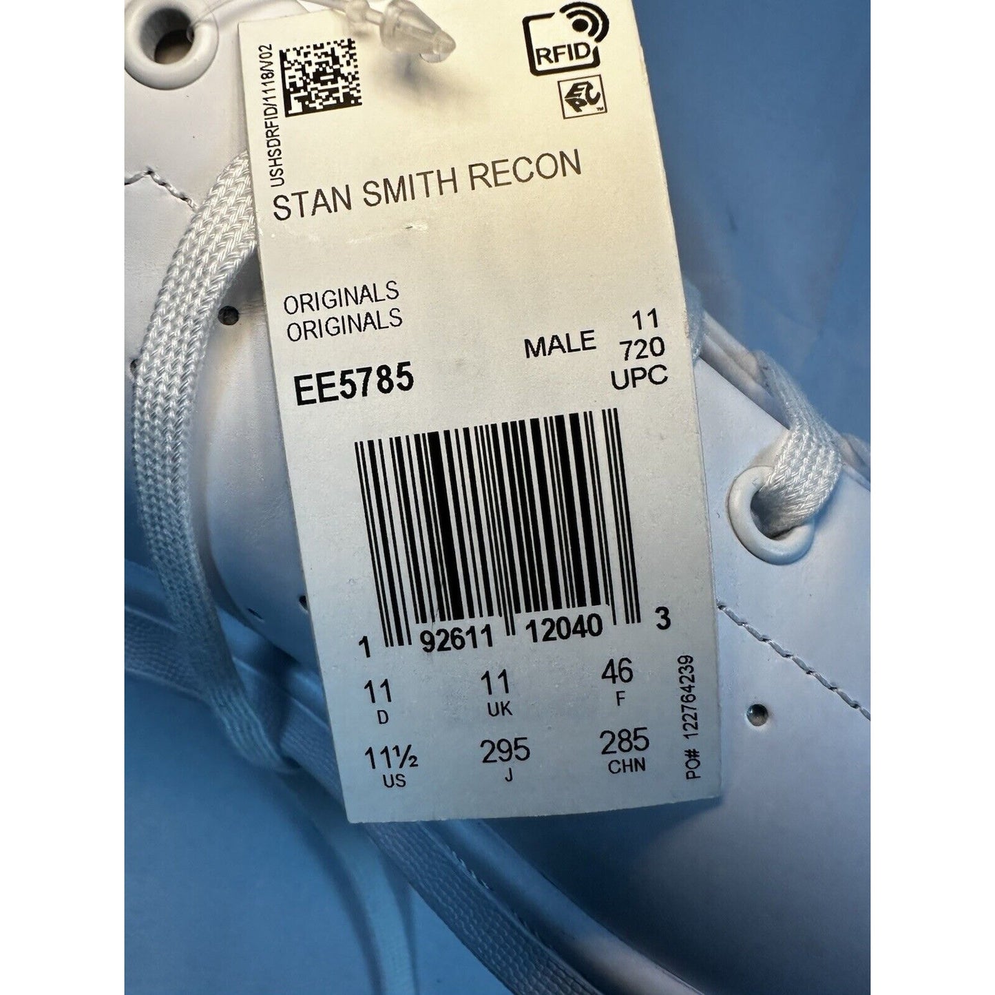 Adidas Stan Smith RECON White Black US 11.5 Limited