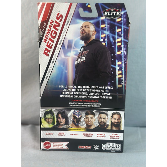 Roman Reigns - WWE Elite 117 Mattel Toy Wrestling Action Figure