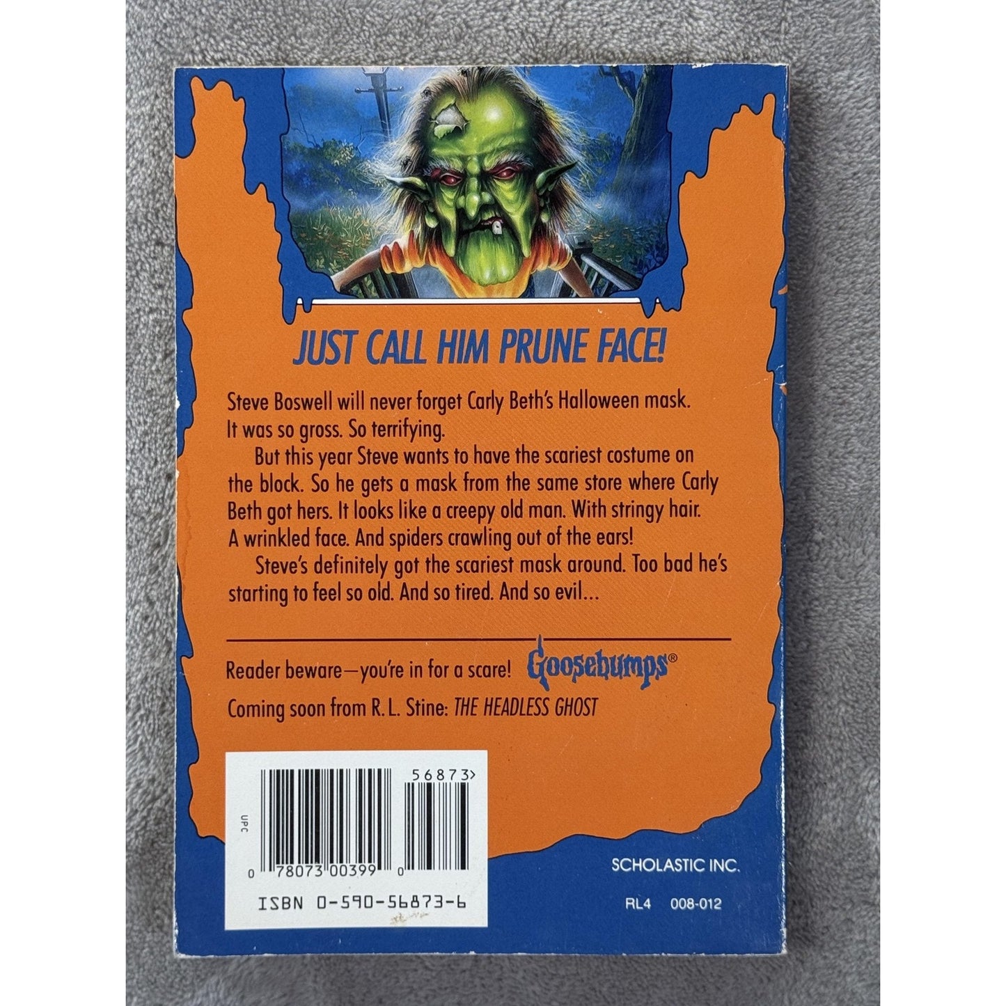 Vintage Goosebumps The Haunted Mask II R.L. Stine 1995 Paperback 1st Print