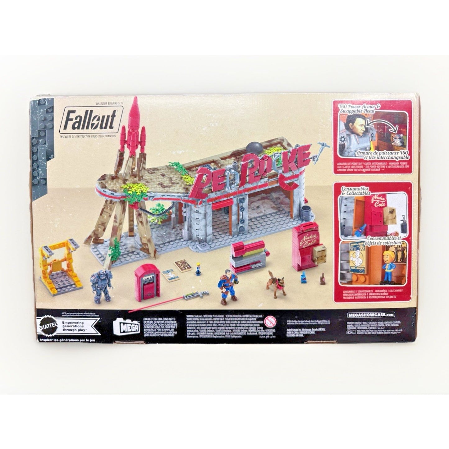 Fallout Red Rocket Truck Stop Mega Bloks Construx Building Block Sealed In Hand