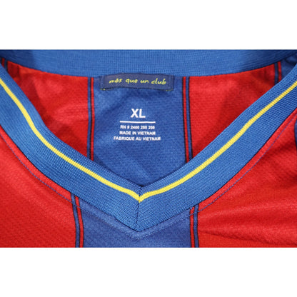 FC Barcelona Jersey Mens XL Red Blue La Liga Soccer UNICEF LFP Patch Home