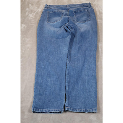 Gloria Vanderbilt Jeans Womens 12 Short Amanda Stretch Straight Leg Denim Pants