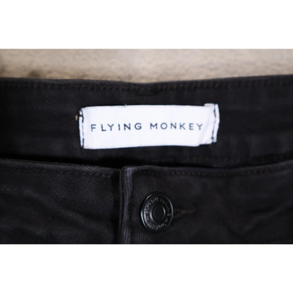 Flying Monkey Jeans Womens 31 Black Stretch Denim Skinny Pants Style F4207