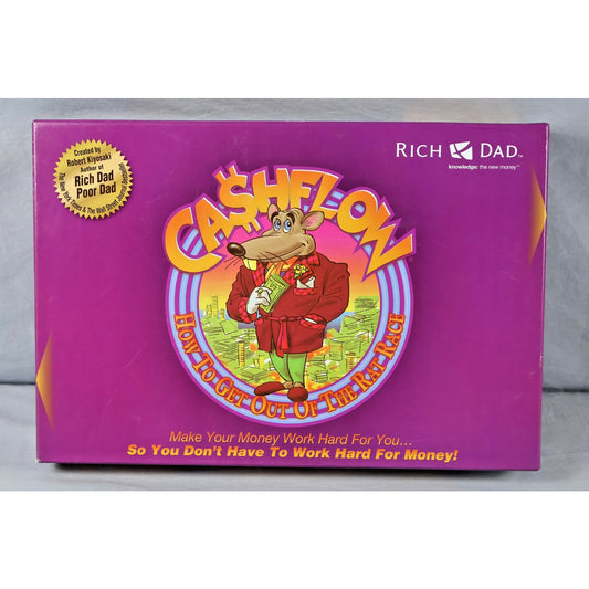 Cashflow 101 Board Game Rich Dad Robert Kiyosaki Complete Investing Strategy