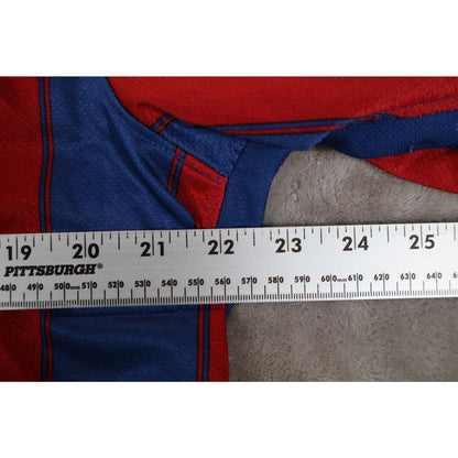 FC Barcelona Jersey Mens XL Red Blue La Liga Soccer UNICEF LFP Patch Home