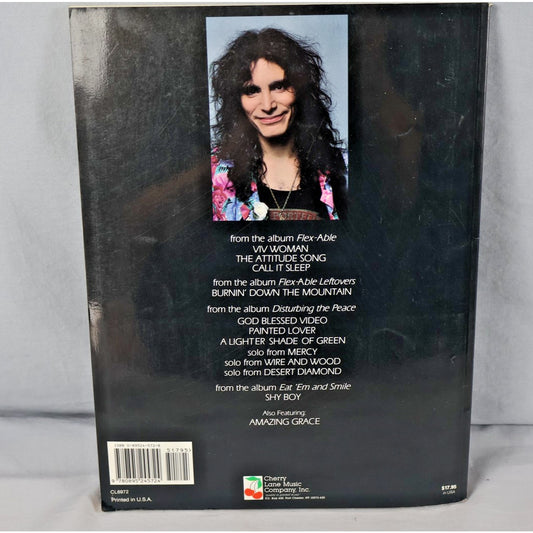 Vintage 1991 Steve Vai Guitar Songbook Cherry Lane Music Flex-Able Eat 'Em Smile