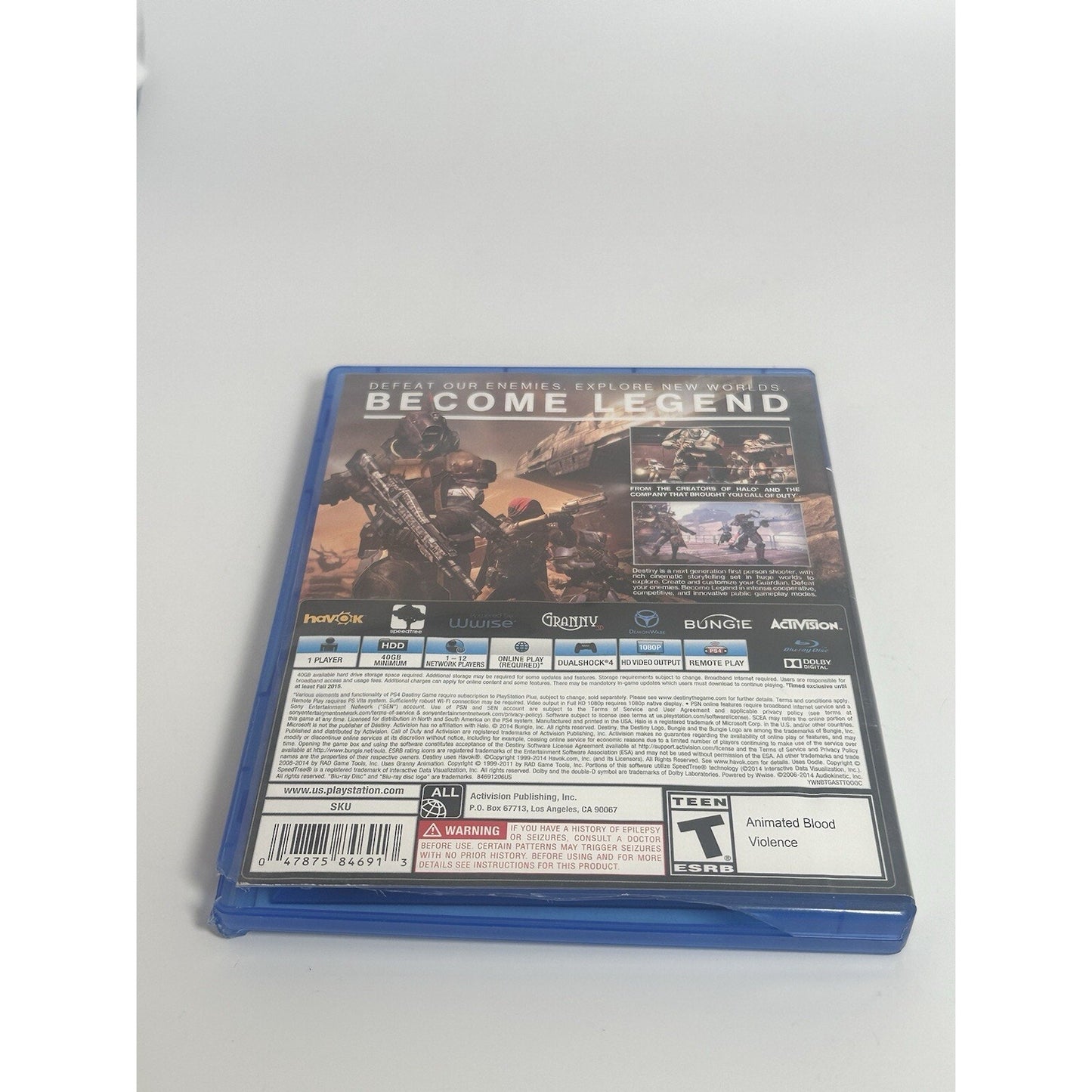 Destiny - PlayStation 4 Game - Great Condition!