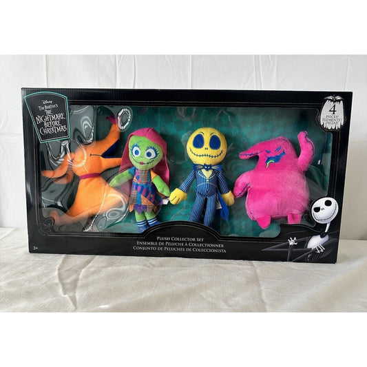 Disney Nightmare Before Christmas Plush Set - NEW