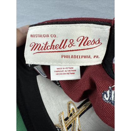 NBA Cleveland Cavaliers Maroon & Blue Mitchell and Ness Snapback Hat Cap