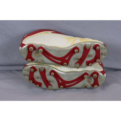 Warrior Burn 2.0 Shoes Mens Size 8.5 D Red White Lacrosse Cleats New Balance