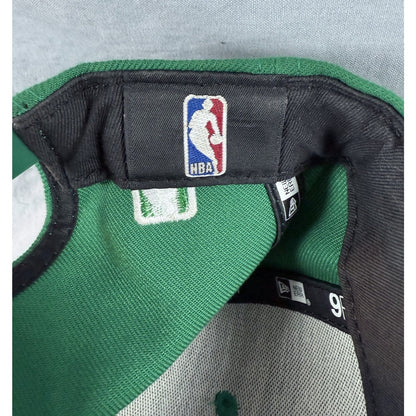 New Era 9Fifty Men Cap Boston Celtics Basic Green Strapback Hat