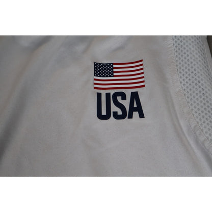 Adidas USA Volleyball Shirt Mens XLT Primeblue American Flag Sleeveless Top