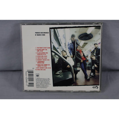Vintage New Kids On The Block CD Hangin' Tough Album 1988 Pop Music Boy Band