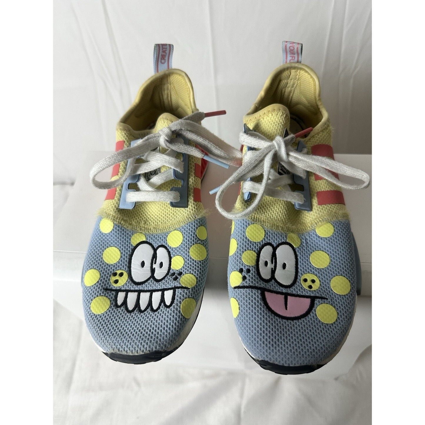 Adidas NMD R1 Refined x Kevin Lyons Monster Sneakers - Size 3