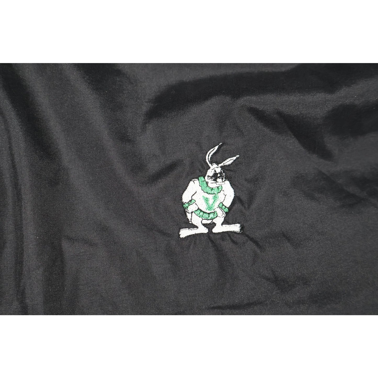 Nike Golf Pullover Jacket Mens XL Black Beige Clima-Fit Windbreaker Bunny Logo