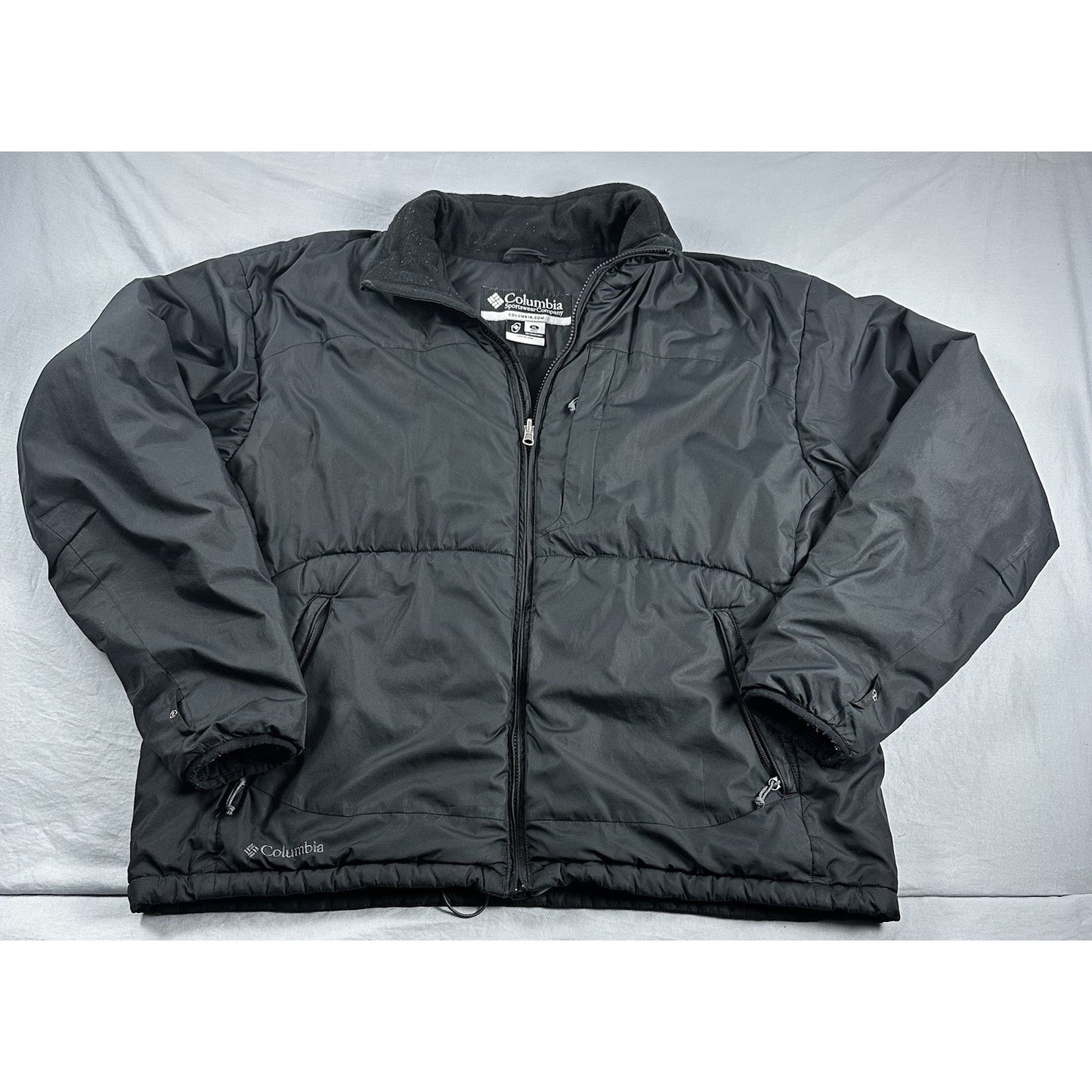 Columbia Sports Company Men's Interchange Black Jacket Size X-Large 207 SM7673