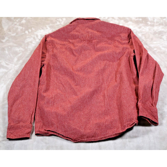 The Hundreds Shirt Mens Large Button Down Honest Fabrications Embroidered Casual