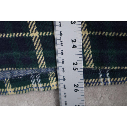 Woods & Gray Pullover Shirt Mens Large Plaid Long Sleeve Made USA