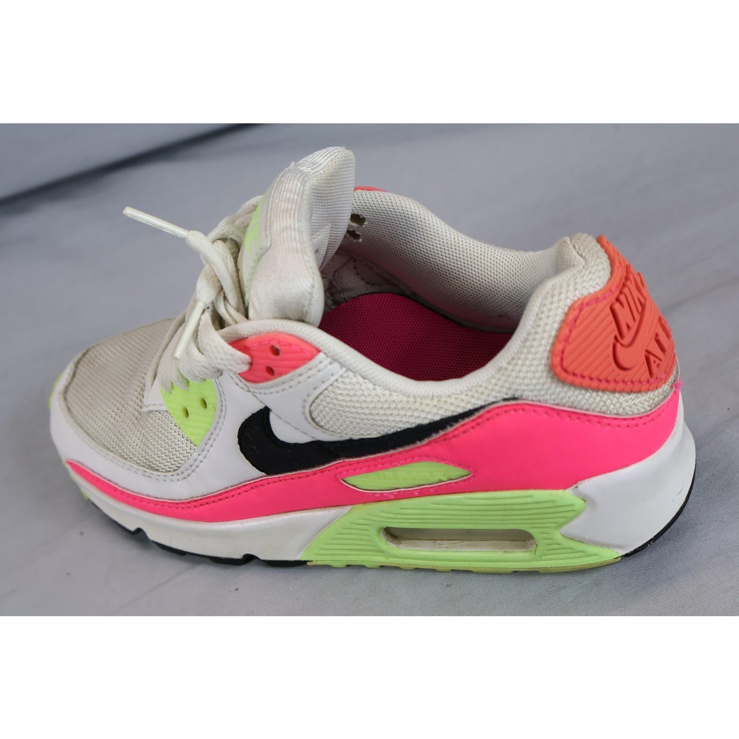 Nike Air Max 90 Shoes Womens Size 6 CT1030-100 Running Athletic Sneakers