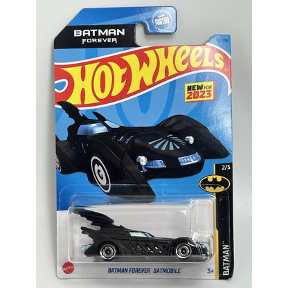 2023 Hot Wheels Batman Forever Batmobile Black #55/250