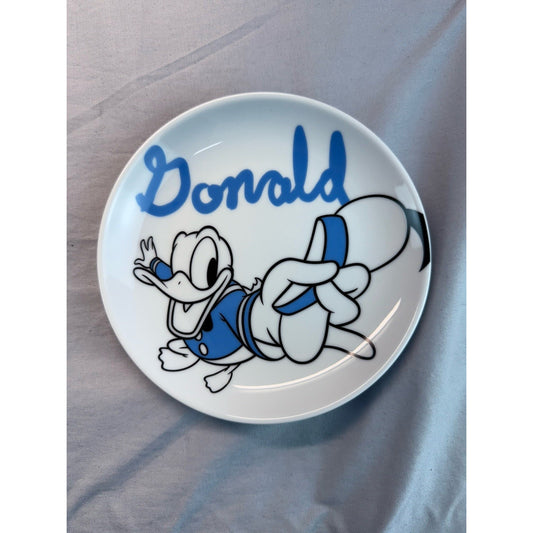 6 Appetizer Plate Disney Ceramic 6in Mickey Mouse & Friends New