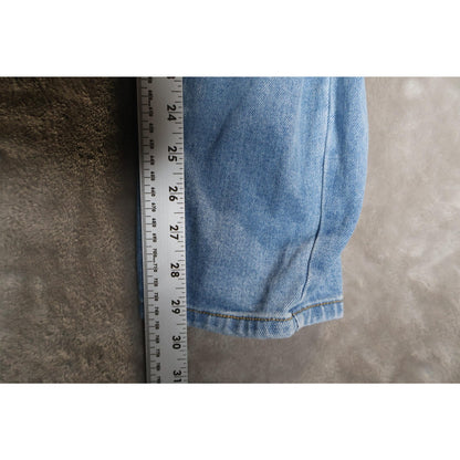 Vibrant Miu Jeans Womens 3 W25 Distressed Ripped High Rise Made in USA Denim