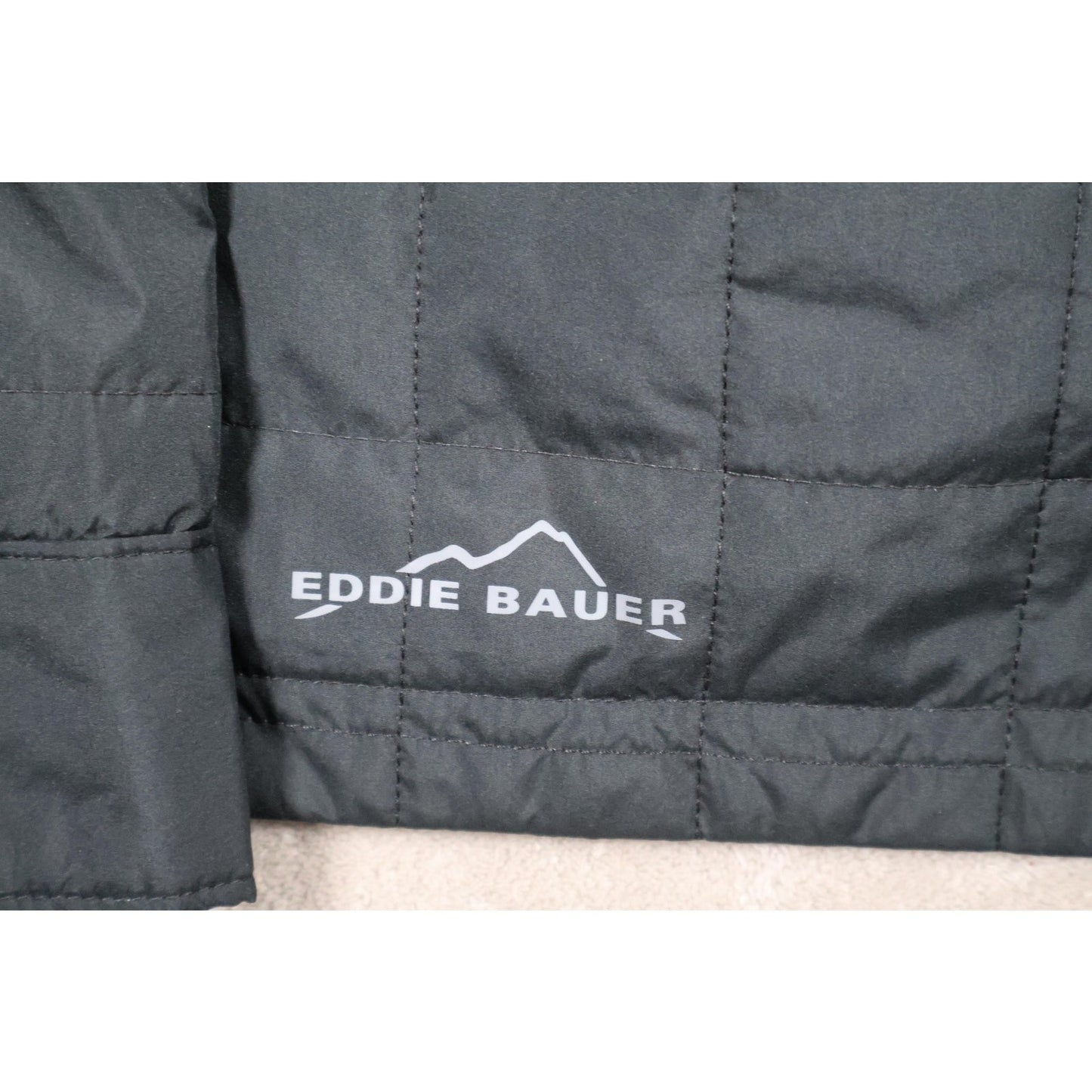 Eddie Bauer Jacket Mens XL Quilted Shirt Jacket Insulated AV MFG Excellence