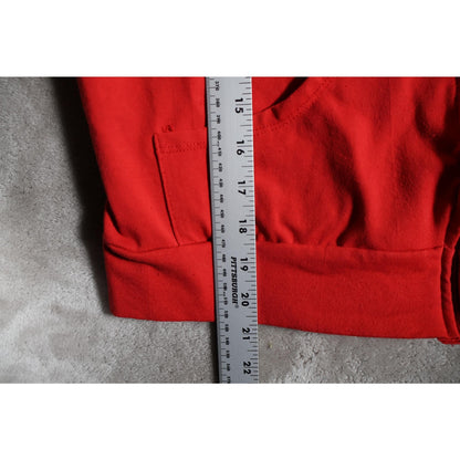 Adidas Tracksuit Boys Red Green Stripe Hoodie Joggers Athletic Set 2 Piece