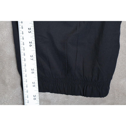 Eddie Bauer Pants Womens 10 Black Fleece Lined Outdoor Athletic Stretch UPF 50+