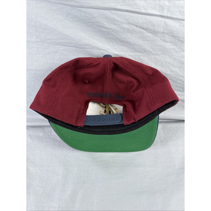 NBA Cleveland Cavaliers Maroon & Blue Mitchell and Ness Snapback Hat Cap