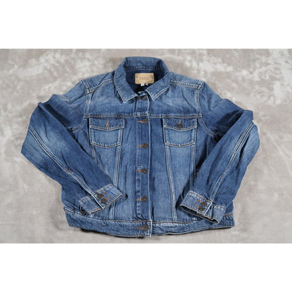 Paige Denim Jacket Womens Medium Trucker Classic Button Up Jean Vintage Style