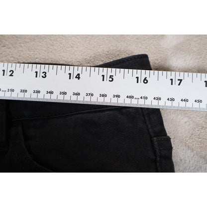 Flying Monkey Jeans Womens 31 Black Stretch Denim Skinny Pants Style F4207