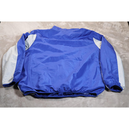 Indianapolis Colts Jacket Mens 2XL Blue NFL Football Quarter Zip Windbreaker