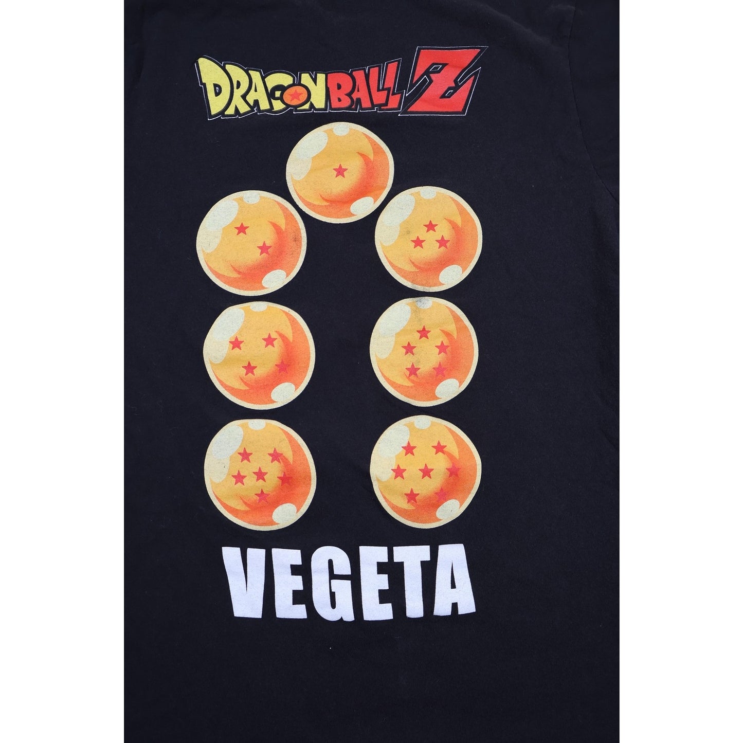 Dragon Ball Z Vegeta Shirt Mens Medium Anime Graphic Tee Toei Animation DBZ