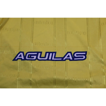Club América Jersey Mens Large Yellow Blue Soccer Coca-Cola Corona Liga MX