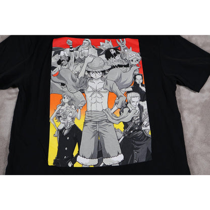 One Piece Anime Shirt Mens Large Straw Hat Crew Luffy Zoro Sanji Graphic Tee