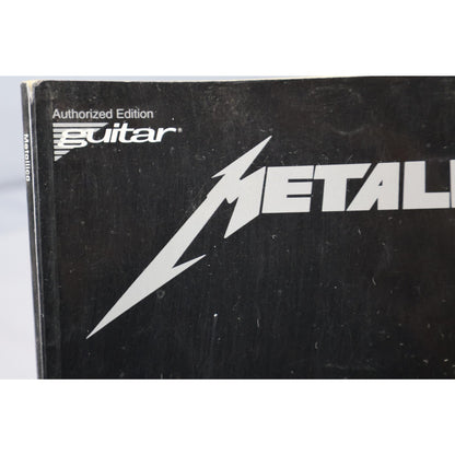 Vintage 1991 Metallica Black Album Guitar Tab Book Cherry Lane Music Songbook
