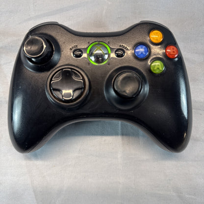 Xbox 360 Controller With Chatpad Keyboard Microsoft Black - Genuine
